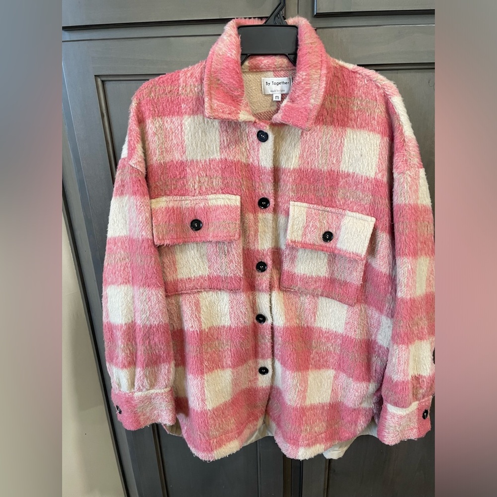 By together plaid shacket